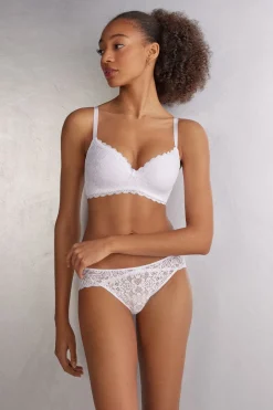 Adele Lace Triangle Bra