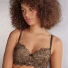 Always Glamorous Animal Print Sofia Balconette Bra