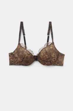 Always Glamorous Animal Print Super Push-Up Bra