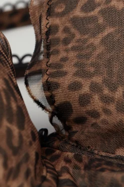 Always Glamorous Animal Print Sofia Balconette Bra