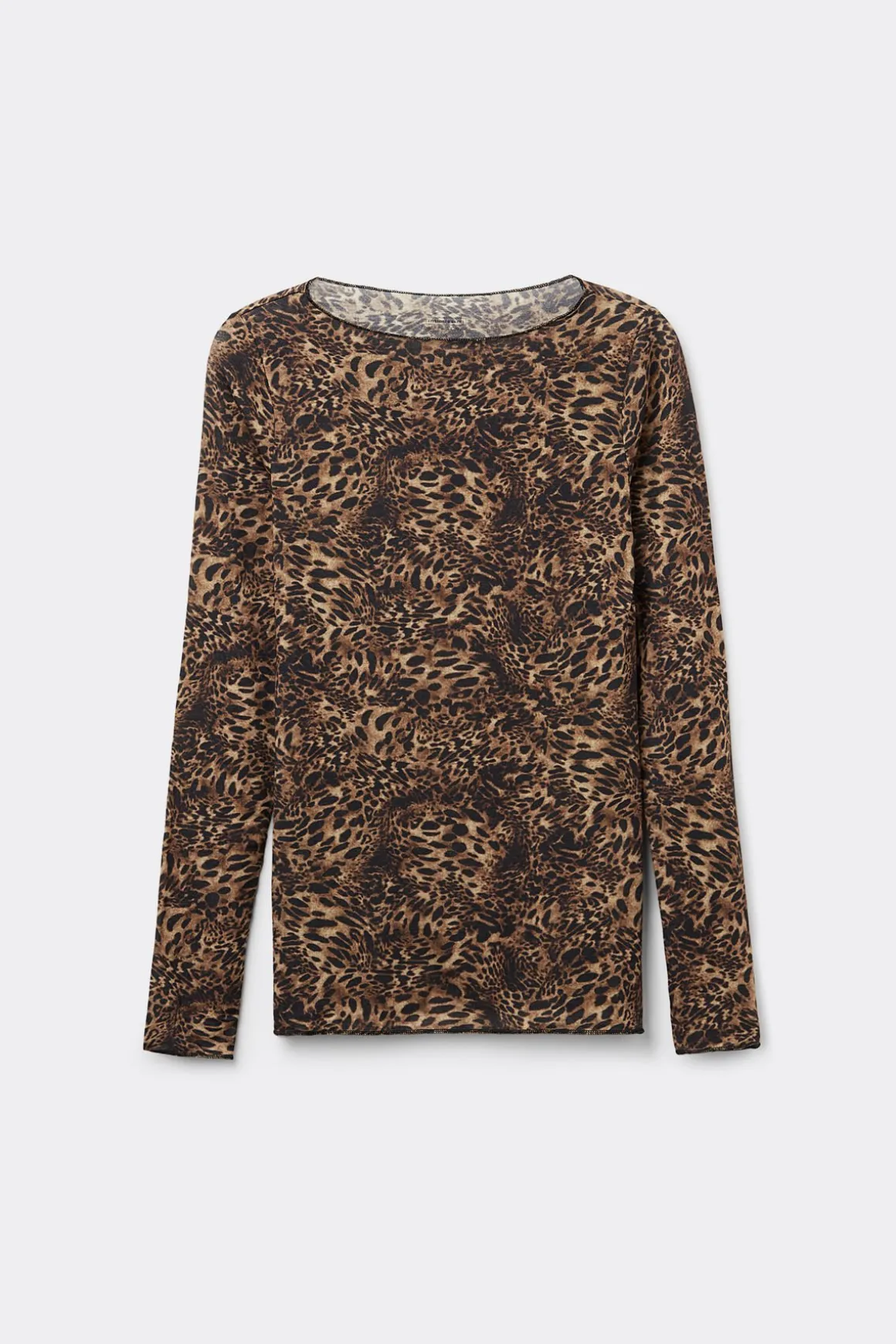 Always Glamorous Long-Sleeved Ultralight Modal Top with Cashmere