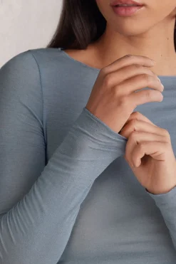 Boat Neck Modal Cashmere Ultralight Jumper