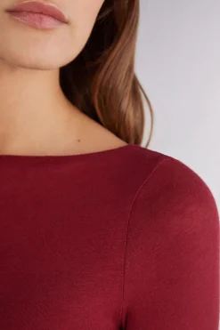 Boat Neck Modal Cashmere Ultralight Jumper