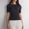 Boat-Neck Fresh Bamboo Top