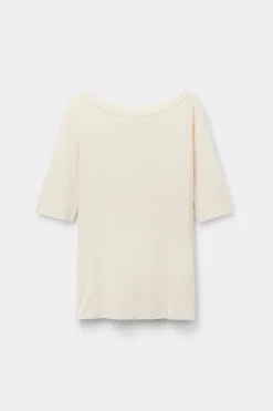 Boat-Neck Fresh Bamboo Top