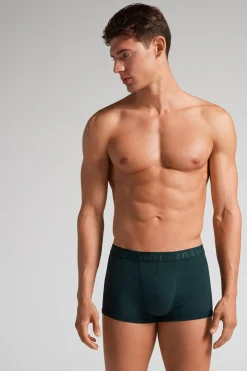 Boxer Shorts in Microfibre with Logo