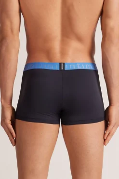Boxer Shorts in Microfibre with Logo