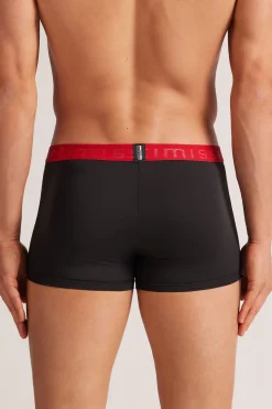 Boxer Shorts in Microfibre with Logo