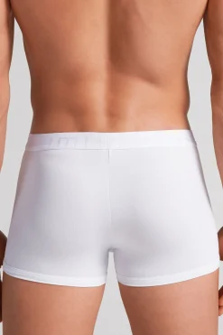 Boxer Shorts in Microfibre with Logo