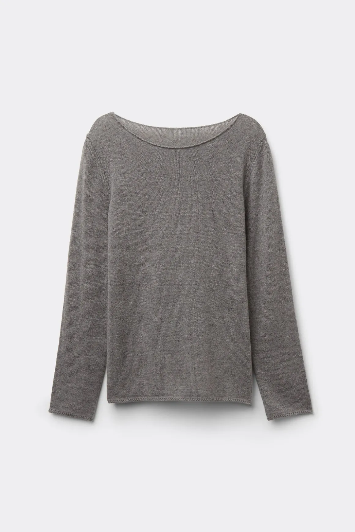 100% Cashmere Long-Sleeved Top