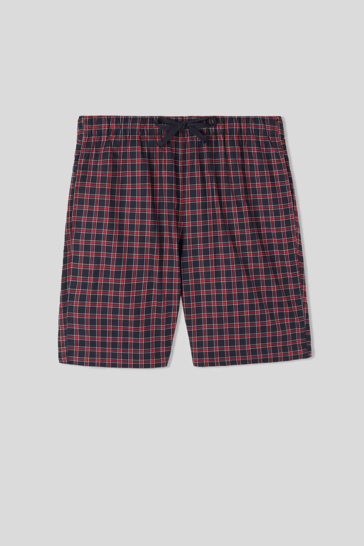Check Plain-Weave Shorts