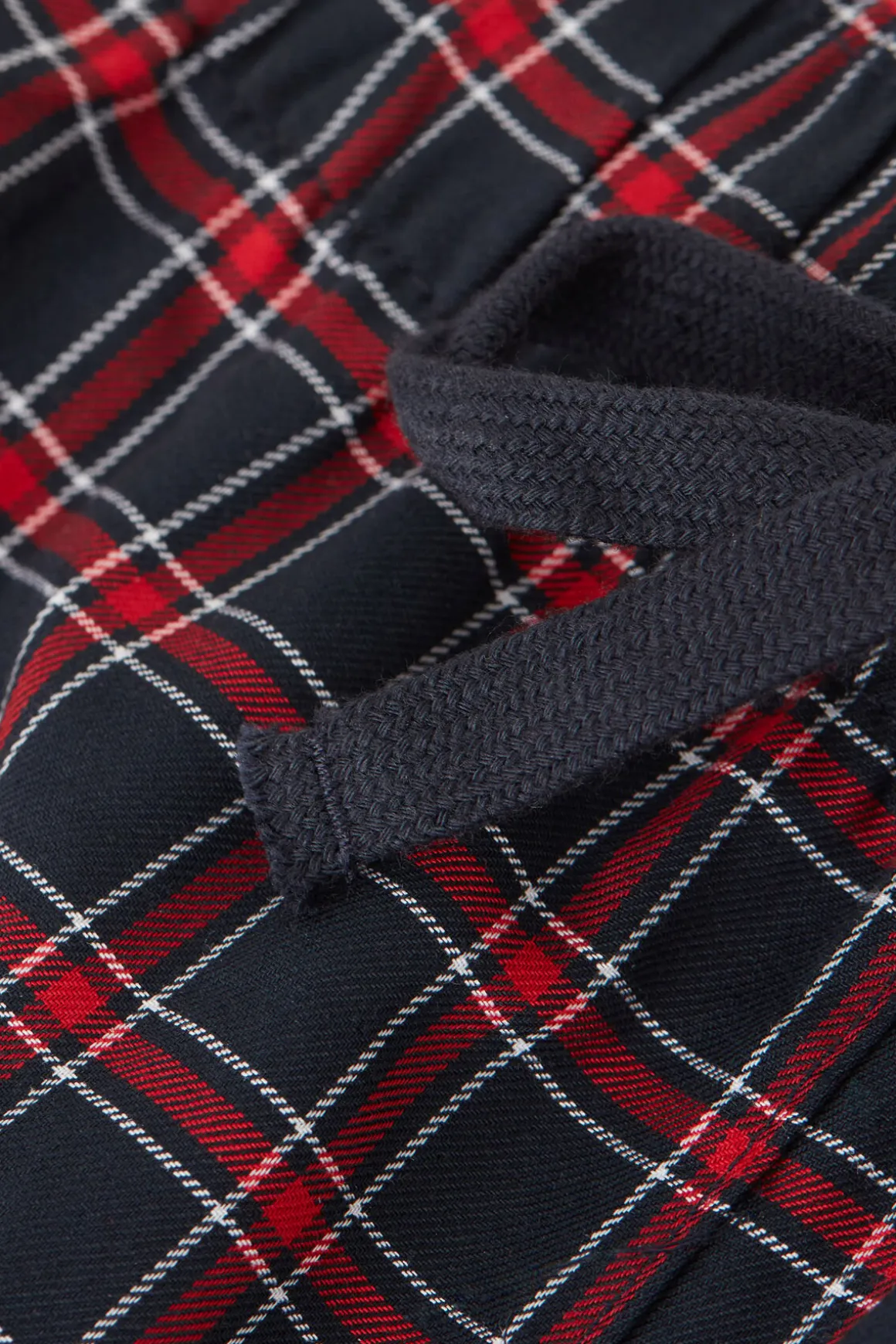 Check Plain-Weave Shorts