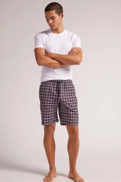 Checked Cloth Shorts
