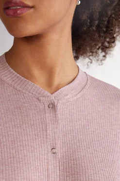 Chic Comfort Long-Sleeved Modal Pyjama Shirt