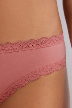 Cotton and Lace Knickers