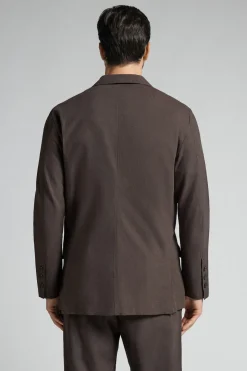 Cotton and Linen Canvas Jacket