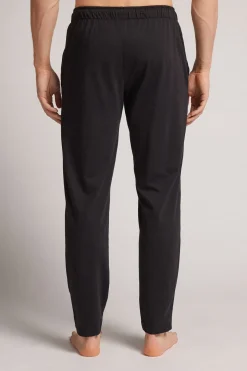 Cotton Trousers with Seam