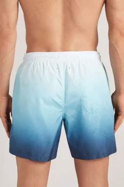Faded Blue Swim Trunks