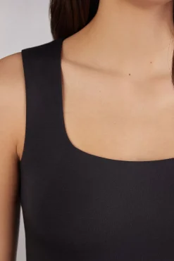 Fresh Bamboo Vest Top with Wide Straps