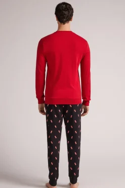 Full-Length Cotton Pyjamas with Coca-Cola&reg; Logo