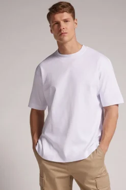 Interlock Cotton Oversize T-shirt