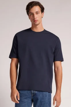 Interlock Cotton Oversize T-shirt