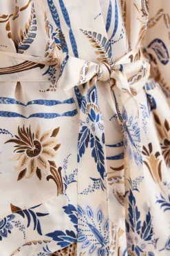 Italian Riviera Silk Kimono