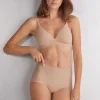 Light Shaping High-Waisted Cotton Briefs