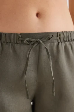 Linen Canvas Shorts