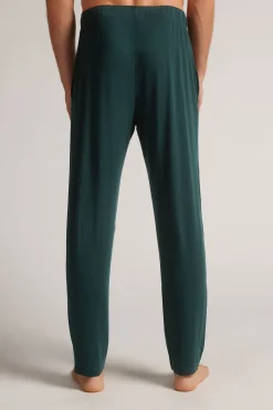 Long Silk and Modal Trousers