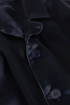 Long Silk Pyjamas With Piping