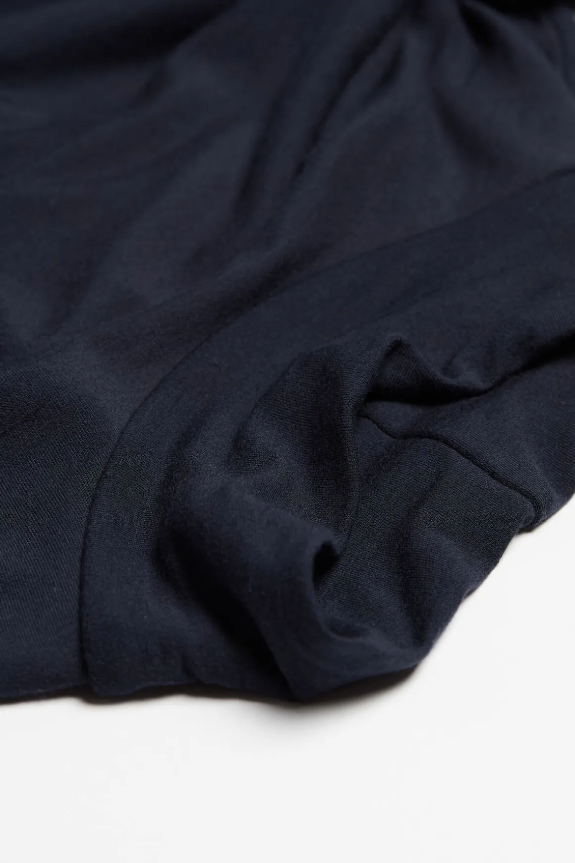 Long-sleeve High-Neck Modal-Cashmere Top