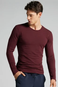 Long-Sleeve Modal-Cashmere Top