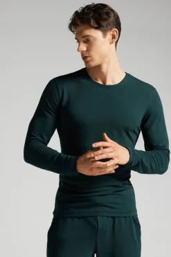 Long-Sleeve Modal-Cashmere Top