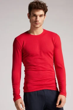 Long-Sleeve Modal-Cashmere Top