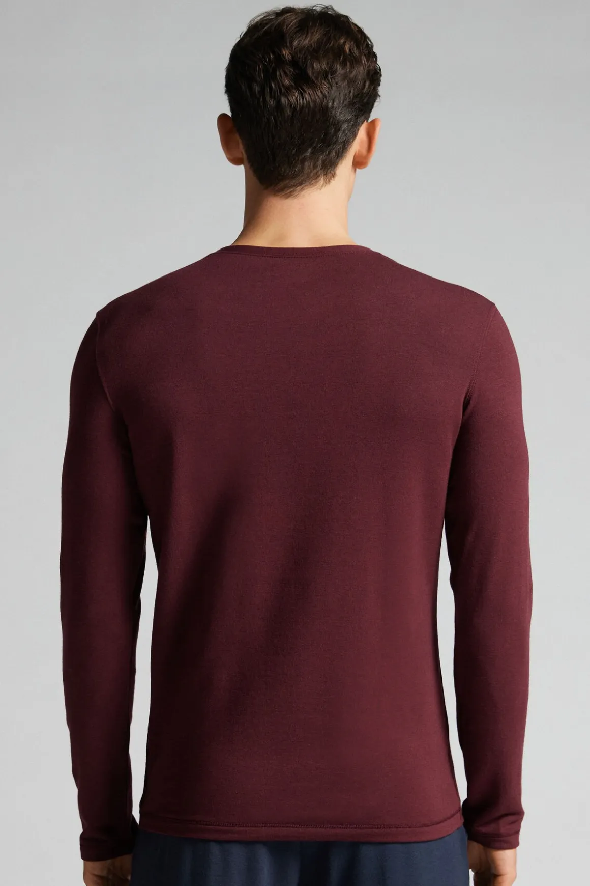 Long-Sleeve Modal-Cashmere Top