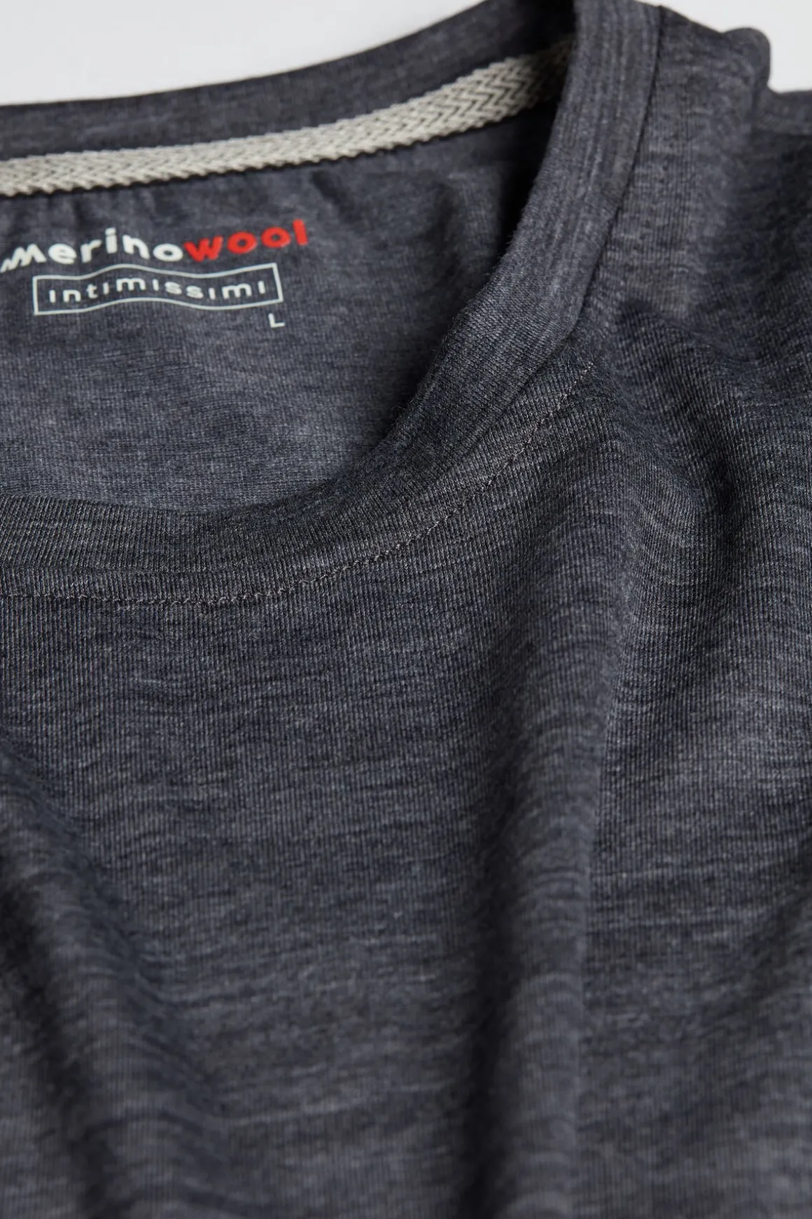 Long-sleeve Round-Neck Merino-Wool Top