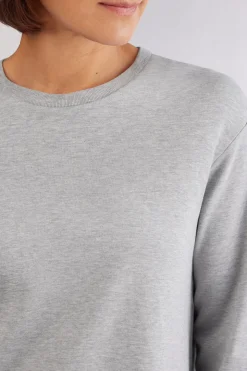 Long-Sleeved Cotton Top