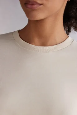 Long-Sleeved Cotton Top