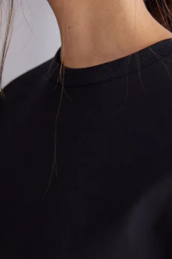 Long-Sleeved Cotton Top