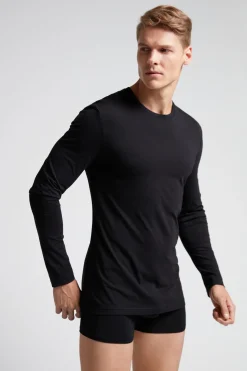 Long-Sleeved Superior Cotton Top