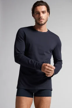 Long-Sleeved Superior Cotton Top