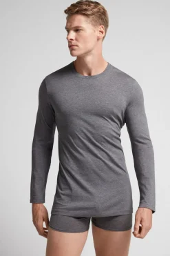 Long-Sleeved Superior Cotton Top