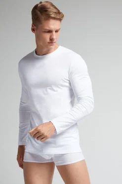 Long-Sleeved Superior Cotton Top