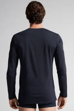 Long-Sleeved Superior Cotton Top