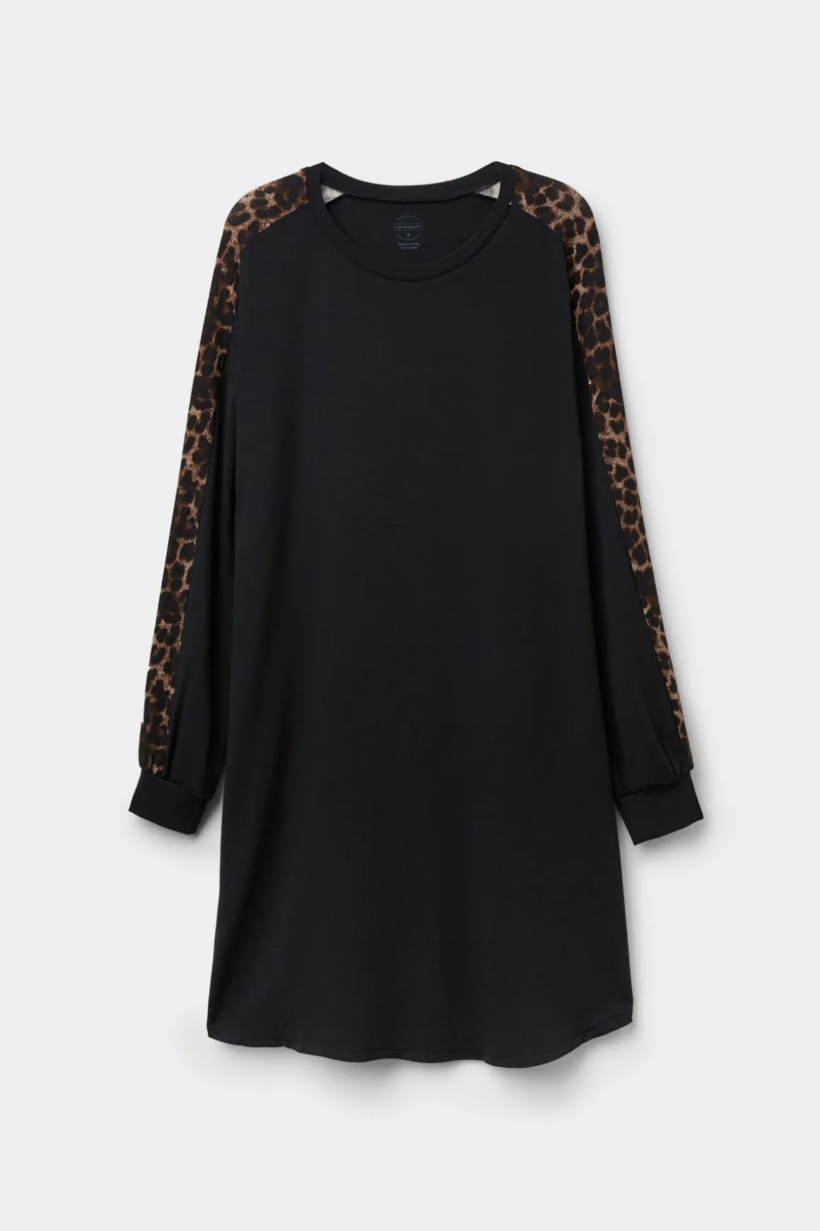 Luxurious Leopard Modal Nightgown