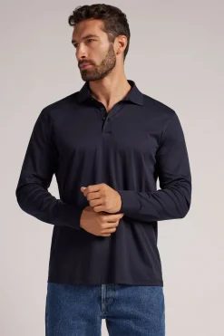 Mercerised Cotton Polo Shirt
