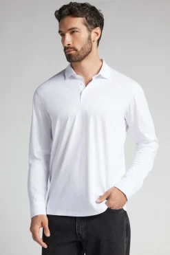 Mercerised Cotton Polo Shirt