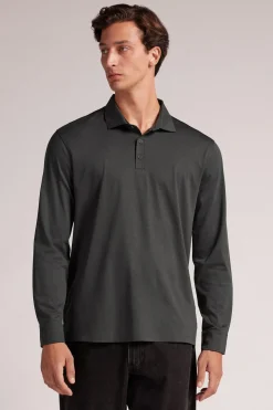 Mercerised Cotton Polo Shirt