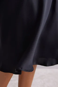 Midi-Length Slip in Silk